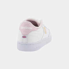 Women’s Classic Leather Lifestyle Sneakers – White & Frost Berry