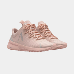 Women’s Lightweight Mesh Lifestyle Sneakers – Ash & Pale Blush