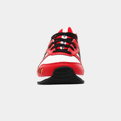 Men’s Retro Running Lifestyle Sneakers – Classic Red, Black & Daruma Heritage