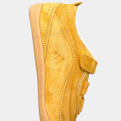 Adidas Taekwondo Team Lace-Less Shoes – Mustard Brown & Orchid Pink