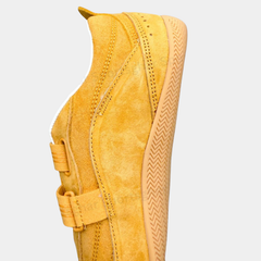 Adidas Taekwondo Team Lace-Less Shoes – Mustard Brown & Orchid Pink