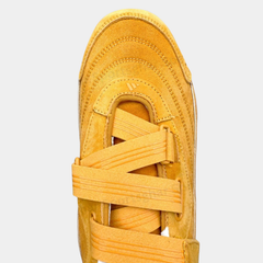 Adidas Taekwondo Team Lace-Less Shoes – Mustard Brown & Orchid Pink