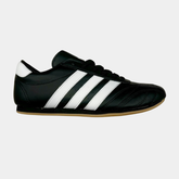 Adidas Adicourtt Premium Leather Sneakers – Black & White Gum Sole