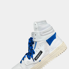 Off-White 3.0 Off-Court High-Top Sneakers – White Blue & Cream