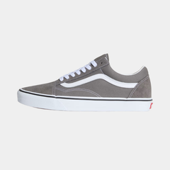 Classic Heritage Lace-Up Lifestyle Sneakers – Pewter Grey