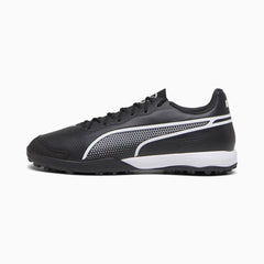 Unisex Turf Football Boots – Black & White Classic