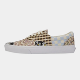 Classic Heritage Lace-Up Lifestyle Sneakers – Meadow Patchwork Edition