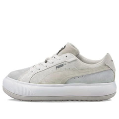 Puma Suede Mayu Raw Women’s Grey White Low Top Sneakers