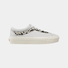 Vans Bold Ni White Pony Nubuck Leather Trainers Unisex Sneakers