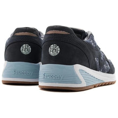 Saucony Grid 8000 Blue Navy Marine Retro Running Trainers
