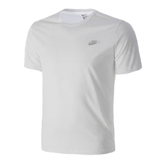 NIKE Men's M Nsw Tee Icon Futura T-Shirt - White