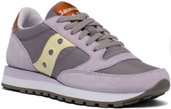 Women’s Retro Suede Lifestyle Sneakers – Lilac & Yellow Vintage