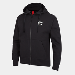 Nike Air Men’s Fleece Full-Zip Hoodie – Black