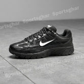 Nike P-6000 Mens Trainers Triple Black Retro Running Shoes