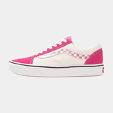 Vans ComfyCush Old Skool Sidestripe Carmine Rose Pink Sneakers