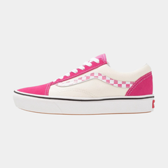 Vans ComfyCush Old Skool Sidestripe Carmine Rose Pink Sneakers