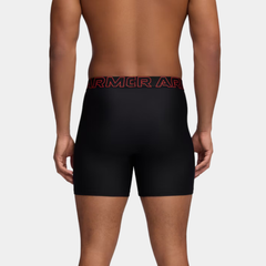 Under Armour Men’s Polyester Boxer Shorts – Black