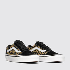 Vans UA Old Skool 36 DX Anaheim Factory Black Tan Leopard