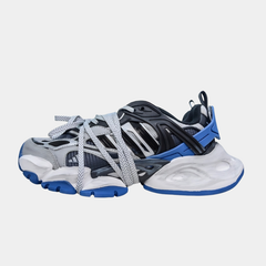 adidas Mad IIInfinity – Core Black & Lucid Blue Futuristic Chunky Sneakers