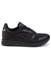 Men’s Retro Running Lifestyle Sneakers – Triple Black Edition