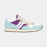 Women’s Retro Running Lifestyle Sneakers – White & Purple