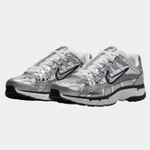Nike P-6000 Metallic Silver Men’s Trainers – Retro Running Sneakers