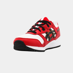 Men’s Retro Running Lifestyle Sneakers – Classic Red, Black & Daruma Heritage