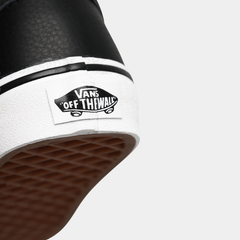 Women’s Classic Leather Slip-On Lifestyle Sneakers – Tortoise & Black