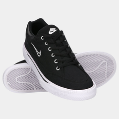 Men’s Classic Canvas Lifestyle Sneakers – Black & White