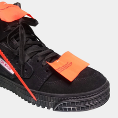 Off-White 3.0 Off-Court High-Top Sneakers – Triple Black