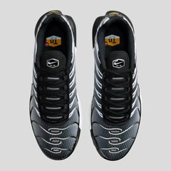 Nike Air Max Plus Black Metallic Silver Comfort Street Style Sneakers