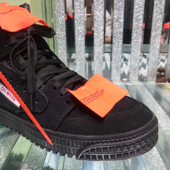 Off-White 3.0 Off-Court High-Top Sneakers – Triple Black