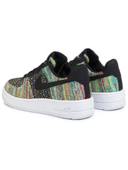 Kids’ Ultra-Lightweight Lifestyle Trainers – Black, Hyper Pink & Volt