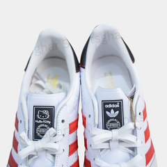 Adidas Gazelle Indoor x Hello Kitty – Cloud White & Red Special Edition Sneakers