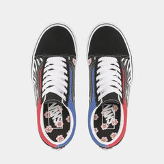 Classic Heritage Lace-Up Lifestyle Sneakers – Anaheim Factory Black/Red