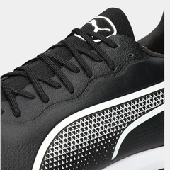Unisex Turf Football Boots – Black & White Classic