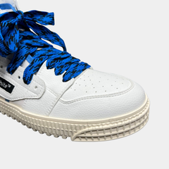 Off-White 3.0 Off-Court High-Top Sneakers – White Blue & Cream