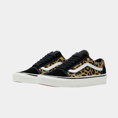 Vans Old Skool Leopard Print Black and White