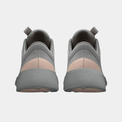 Women’s Lightweight Mesh Lifestyle Sneakers – Ash & Pale Blush