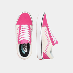 Vans ComfyCush Old Skool Sidestripe Carmine Rose Pink Sneakers