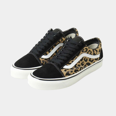 Vans UA Old Skool 36 DX Anaheim Factory Black Tan Leopard