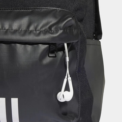 Adidas Classic Badge of Sport 3-Stripes Backpack - Black/White