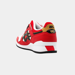 Men’s Retro Running Lifestyle Sneakers – Classic Red, Black & Daruma Heritage