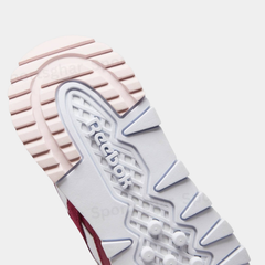 Women’s Retro Cushion Lifestyle Sneakers – Bordeaux & Chalk
