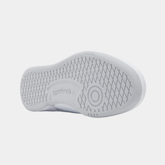 Classic Minimalist Leather Court Mules – Off-White & Cold Grey