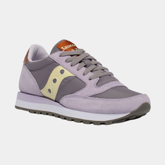 Women’s Retro Suede Lifestyle Sneakers – Lilac & Yellow Vintage