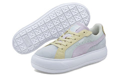 Puma Suede Mayu Raw Women’s Low Top White Ice Flow Sneakers