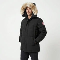 Canada Goose Men's Fur-Trimmed Hooded Down Parka Winter Jacket