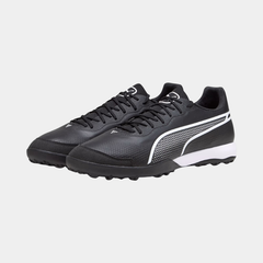 Unisex Turf Football Boots – Black & White Classic