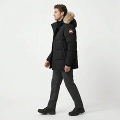 Canada Goose Men's Fur-Trimmed Hooded Down Parka Winter Jacket